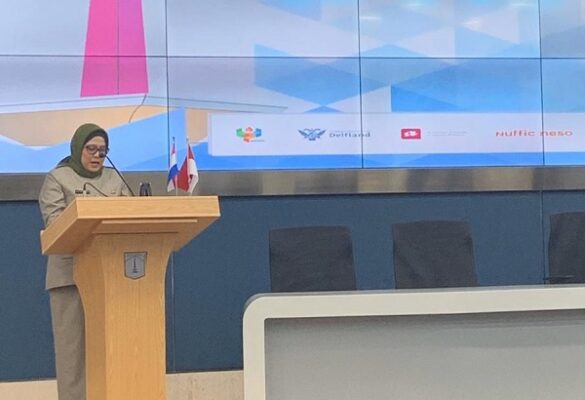Plt. Deputi Gubernur Provinsi DKI Jakarta Bidang Tata Ruang dan Lingkungan Hidup, Vera Revina Sari di Balai Kota Jakarta Selasa, 4 Februari 2020
