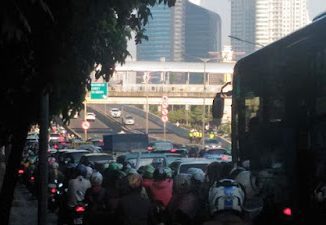 Kemacetan di Jakarta