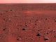 Foto ini diambil oleh kamera panorama Rover Spirit yang mengeksplorasi Mars. Gambar ini menunjukkan dataran Mars barat daya dari lokasi pendaratan alat jelajah. Tidak banyak variasi di permukaan Mars ini, meski terlihat tanjakan sekitar 7-8 km di cakrawala