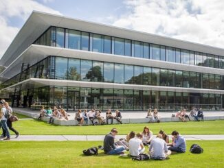 Kampus hijau Radboud University di Nijmegen