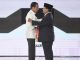Capres nomor urut 01 Joko Widodo (kiri) dan capres nomor urut 02 Prabowo Subianto