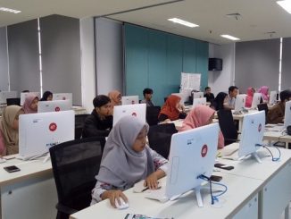 Simulasi Ujian Tulis Berbasis Komputer di Unusa Jemursari Surabaya