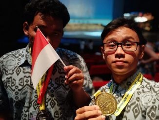 Revaldi Kurniawan berhasil meraih medali emas