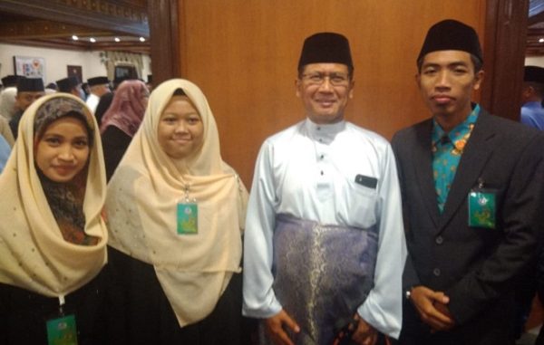 Rauhana Hilmy Kameela dan Shohibul Huda Amri Peringatan Nuzulul Quran di International Convention Center,