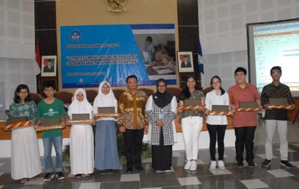 Para peraih nilai 100 untuk Matematika asal Yogyakarta di UN 2019