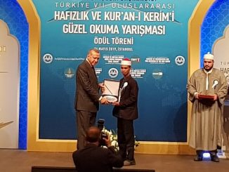 Syamsuri Firdaus dan Presiden Turki, Y.M. Recep Tayyip Erdoğan