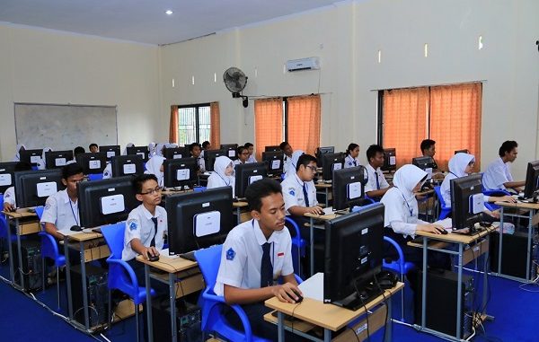 Ujian Nasional (UN) jenjang SMP di Pangkalpinang