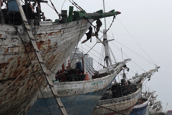 Kapal Tua di Pelabuhan Sunda Kelapa