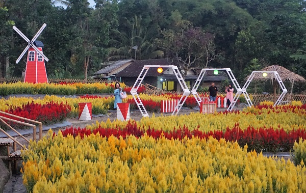 Taman Sukowati di Dusun Candi, Desa Sumber, Kecamatan Dukun, Kabupaten Magelang