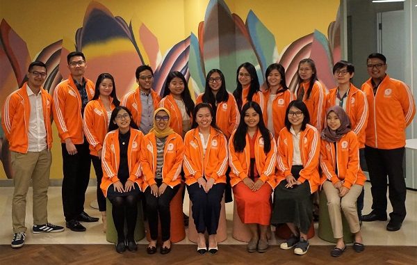 Awardees Orange Tulip Scholarship (OTS) 2019-2020 di acara Orange Tulip Scholarship Awardees Gathering