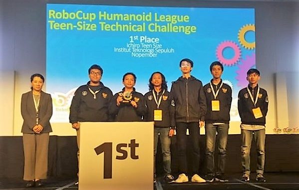 Tim Ichiro ITS Juara 3 Robocup 2019 di Australia