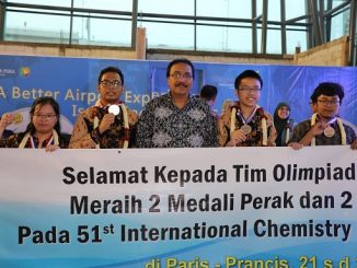 TTim Olimpiade Kimia Indonesia 51st International Chemistry Olimpiad (IChO) 21 Juli s.d. 30 Juli 2019 di Paris, Perancis