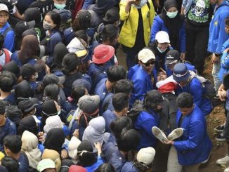 Ilustrasi demo mahasiswa