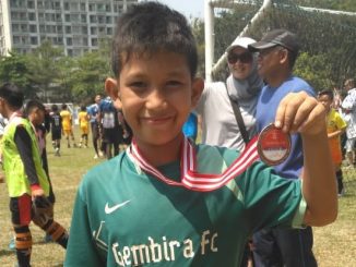 Haikal (12 tahun) siswa Kelas 7 SMPN 20 Jatibening di Bekasi