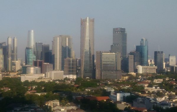 Jakarta City in Indonesia