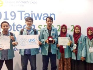 Tim UNS dalam Taiwan Innotech Expo