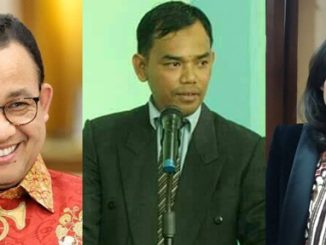 Ilustrasi: Anies Baswedan, Riki Saputra, dan Risa Santoso. (Ist.)