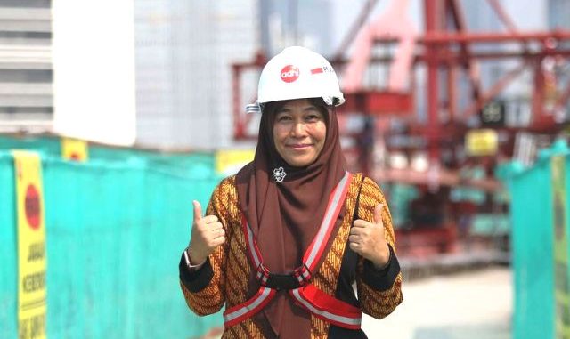Arvilla Delitriana, perancang jembatan LRT Kuningan Arvilla Delitriana, perancang jembatan LRT Kuningan. (Ist)