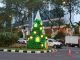 Keindahan Pohon Natal di Kawasan Bisnis SCBD Jakarta