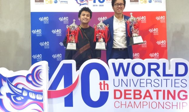 Vincentius Michael dan Mohammad Ilham Akbar Vincentius Michael dan Mohammad Ilham Akbar. (Dok.Humas ITB)