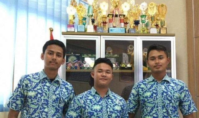 Tiga siswa MAN IC Batam lolos pertukaran pelajar ke Jepang. (Ist.)