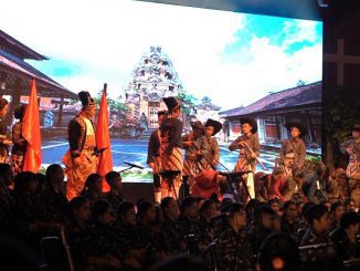 Penampilan peserta didik jenjang SMPK PENABUR Jakarta di gelaran Art Performance "Citraloka Nusantara", PENABUR Kelapa Gading International School, Sabtu, 8 Februari 2020