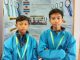 Muhammad Farrel Imanullah dan Muhammad Fikri Nur Rahman dari SMP Islam Sabilillah, Malang, Jawa Timur, mewakili Indonesia dalam ajang Taiwan International Science Fair (TISF) 2020 di Taipei, Taiwan. (Ist.)