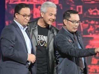 Gubernur DKI Jakarta Anies Baswedan, Gubernur Jawa Tengah Ganjar Pranowo dan Gubernur Jawa Barat Ridwan Kamil