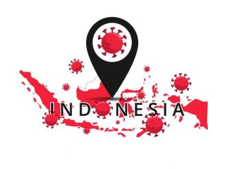 Ilustrasi: Penyebaran virus corona di Indonesia. (Ist.)
