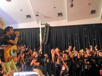 Glenn Fredly tampil di Escalades Concordia SMAK 5 PENABUR Jakarta, Jumat malam, 12 Oktober 2018
