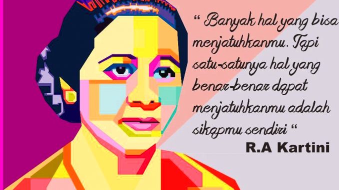 Ilustrasi: Pesan-pesan R.A. Kartini. (Ist.)