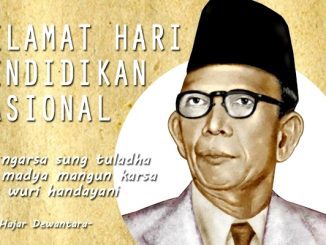 Ucapan Hari Pendidikan Nasional di media sosial. (Ist.)
