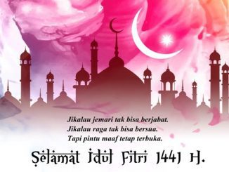 Ilustrasi: Ucapan Selamat Idul Fitri 1441 H. (repro: y.prayogo/KalderaNews.com)