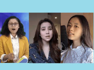 Glory Satya, Agatha Chelsea dan Claudia Emmanuela Santoso di Perayaan Online HUT Ke-70 BPK PENABUR, Minggu, 19 Juli 2020