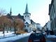 Musim Dingin di Jerman dengan hamparan salju