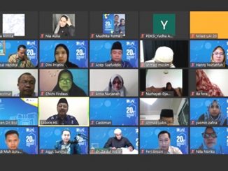 Milad Universitas Al Azhar Indonesia (UAI) ke-20 dirayakan secara virtual. (KalderaNews.com/Dok.UAI)