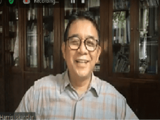 Ir Haris Iskandar PhD dari Kementerian Pendidikan dan Kebudayaan pada Webinar Kidventure Penabur (03/10) (KalderaNews/ Syasa Halima)