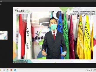 Kalbis Institute melakukan perubahan nama Fakultas. Penetapan nama dilakukan secara virtual melalui aplikasi Zoom (KalderaNews/ Dok. Kalbis Institute)