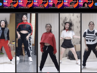 Tim Modern Dance SMAK 5 Penabur unjuk gigi dalam penutupan Escalades Revival pada Sabtu malam, 17 Oktober 2020 .(KalderaNews/Dok. SMAK 5 Penabur)