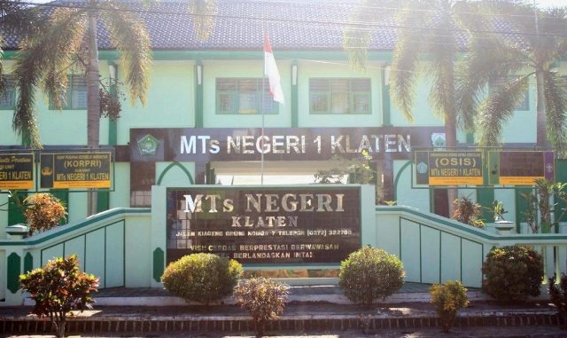 MTsN 1 Klaten meraih juara di ajang pemilihan Wajah Bahasa Sekolah tingkat Nasional 2020. (KalderaNews.com/Ist.)