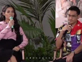 Raisa dan Afgan saat Virtual Press Conference Afgan & Raisa New Single Release "Tunjukkan" pada Jumat, 6 November 2020