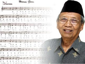 Ilustrasi: Sartono, pencipta Hymne Guru Pahlawan Tanpa Tanda Jasa. (KalderaNews.com/repro: y.prayogo)