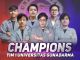 Tim Universitas Gunadarma menjadi juara dalam ajang Mobile Legends Campus Championship 2020. (KalderaNews.com/Dok.Universitas Gunadarma)