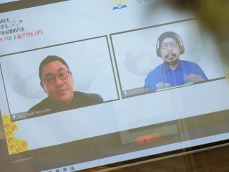 Andy F.Noya (kanan) pendiri Benihbaik pada ‘Make Life Meaningful - Hope for a Better Life’, 22 Desember 2020. Acara tersebut menginisiasi untuk membuat 10.000 anak panti asuhan di Indonesia sejahtera dari segi pendidikan (KalderaNews/Ist)