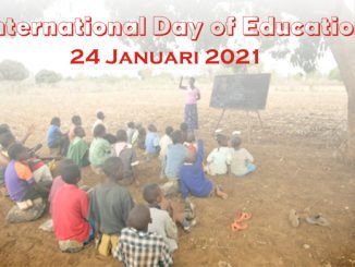 Ilustrasi: Peringatan Hari Pendidikan Internasional 2021. (KalderaNews.com/repro: y.prayogo)