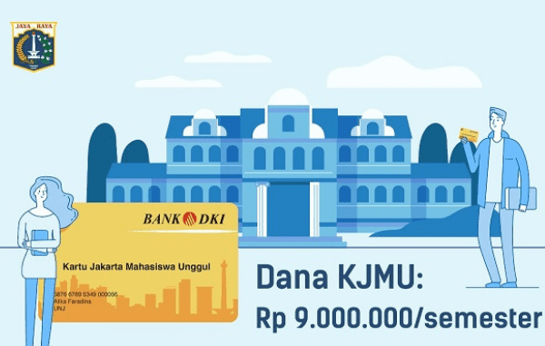 Ilustrasi Karu Jakarta Mahasiswa Unggul (KJMU) (KalderaNews.com/Instagram @disdikdki)