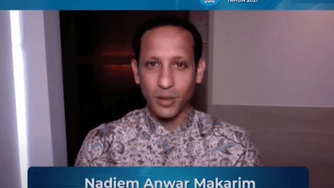 Mendikbud Nadiem mengumumkan seleksi guru PPPK tahun 2021 (KalderaNews.com/kemendikbud)