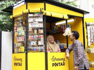 Ilustrasi warung pintar peluang usaha di area kampus