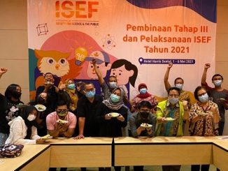 Peneliti muda Indonesia yang masih duduk di bangku Sekolah Menengah Atas (SMA) di ajang kompetisi penelitian bergengsi tingkat dunia Regeneron International Science and Engineering Fair (ISEF) 2021