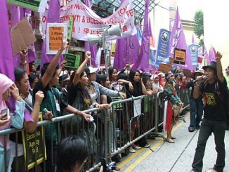 Demo Buruh Migran Indonesia (BMI) di Hong Kong (KalderaNews/JS de Britto)